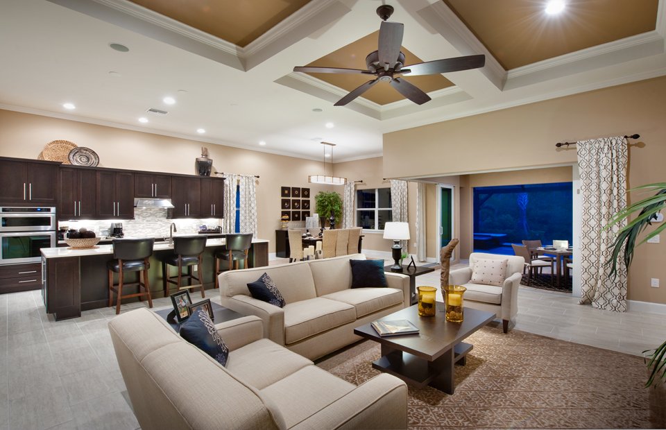 Dartmouth II Model Home in Somerset at The Plantation, Fort Myers by Pulte